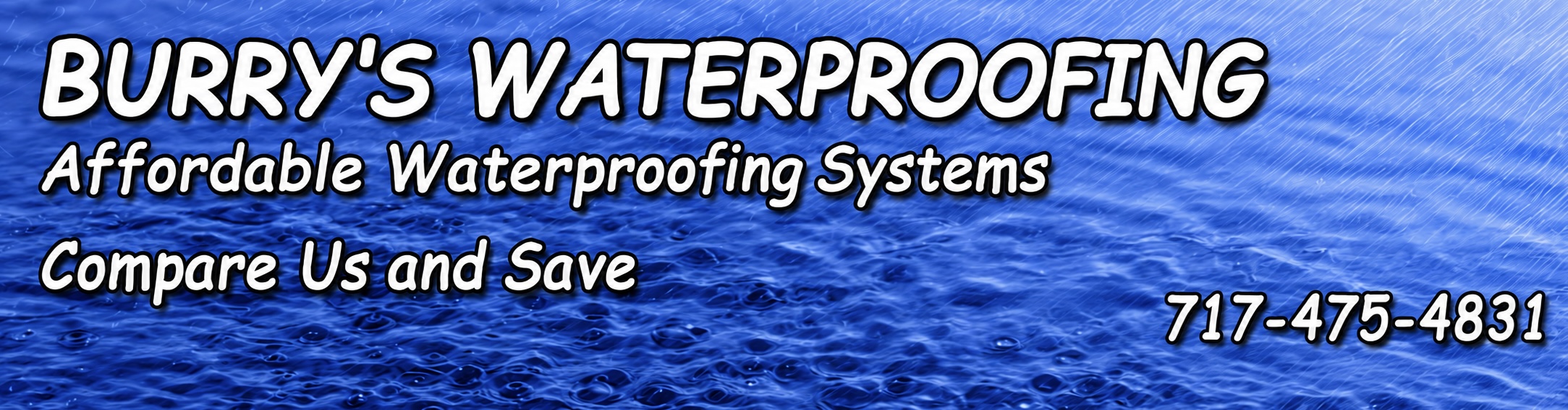 Burry's Basement Waterproofing Harrisburg PA, Lancaster PA, York PA, Berks PA, Chester County PA, Philadelphia PA